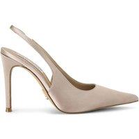 STEVE MADDEN Women's 'Reyes Tus' Fabric Heels in Taupe | Size: 3
