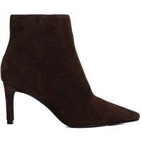 Dune London Women's 'Obsessively' Suede Ankle Boots in Brown | Size: 5