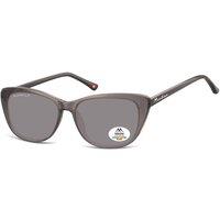 montana Women's Cat Eye Grey Grey Polarized MP42