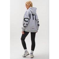BCouture Women's Leggings & Oversized Hoodie Set in Grey | Size: Large