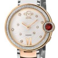 GV2 Women's Perugia Diamond Watch, IPRG Case Two-toned SS/IPRG Bracelet Watch