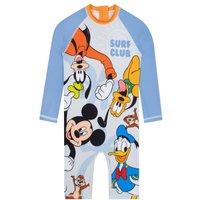 Disney Boy's Mickey Mouse Swimsuit in Blue | Size: 3-4 Years
