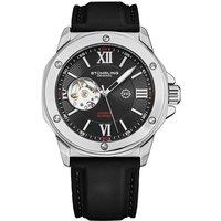 STHRLING Original Men's Edwardian Automatic 4018 44mm Skeleton in Black