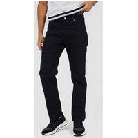Brave Soul Men's Straight Leg Jeans in Black | Size: 34R