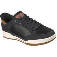 Skechers Men's RECOIL PERSIUS Slip-Ins Leather Sneaker Black | Size: 10