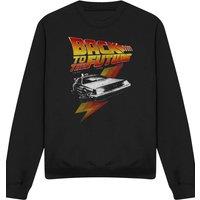 NBCU Back To The Future Retro Sweatshirt, Black | Size: XL