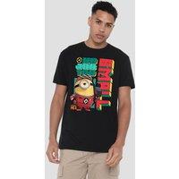 NBCU Despicable Me 4 Stuart No Job Too Small T-Shirt, Black | Size: 5XL