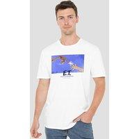 NBCU Et E.T. Box Graphic T-Shirt, White | Size: 4XL