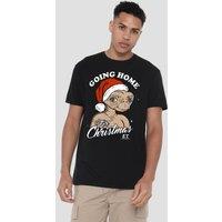 NBCU E.T. Home For Christmas T-Shirt, Black | Size: 5XL