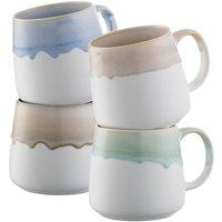 Belleek Living Coastal Set of 4 Mugs
