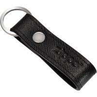 Zippo Key Ring - Saffiano Key Ring in Black