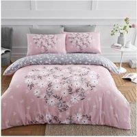 GAVENO CAVAILIA Ditsy Hearts Printed Duvet Cover in Pink | Size: King