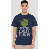 NBCU Shrek Better Out Than In T-Shirt, Navy | Size: 4XL
