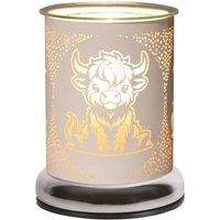 Aroma Accessories Aroma Electric Touch Wax Melter 17cm - Highland Cow in White