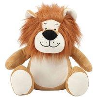 Mumbles Zippie Lion Plush Toy in Brown