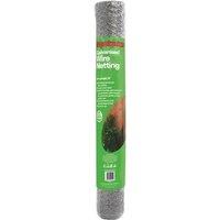 Ambassador Galvanised Wire Garden Netting 0.6m x 5m x 25mm in Silver