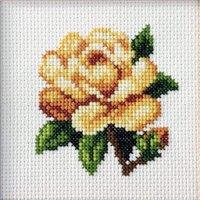 Orchidea YELLOW ROSE - Cross Stitch Kit: Yellow Rose