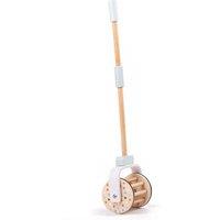Bigjigs Toys Push Along Musical Roller in Natural