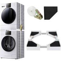 Nordara Universal Stacking Bracket Set For Household Washing in White | Size: 1000ml