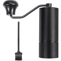Nordara Black Handle-Stainless Steel Manual Coffee Grinder Portable | Size: 100 cm x 15 cm