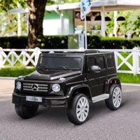 HOMCOM Mercedes Benz G500 12V Kids Electric Ride On Car w/ Remote Control in Black