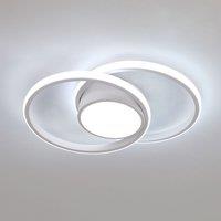 Pheashine Modern LED Ceiling Light, white light 6500K, 40cm long, Indoor Use 42W