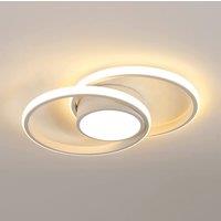 Pheashine Modern Round Ceiling Light, 42W, 3000K Warm White Light, 40cm, Indoor