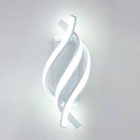 Pheashine Modern LED Wall Light Sconce, 22W, White, Acrylic, 6500K Cool White