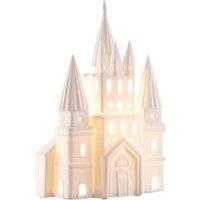 Belleek Living Fairytale Castle Luminaire in White | Size: 11 inches