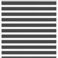 Berkfield Home Zebra Blind Black 150x100 cm Fabric Width 145.9 cm Polyester