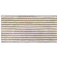 Blomus ARTO Bath Towel with Wide Stripes 70 x 140 cm - Micro Chip/Tan in Tan