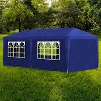 Berkfield Home Party Tent 3x6 m Blue