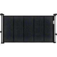 Ferand Retractable Baby Gate 870 mm Tall Extends up to 1400 mm Wide in Black
