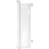 Ferand Easy Retractable Baby Gate 1430mm Wide 795mm Tall for Stairs Hallways in White