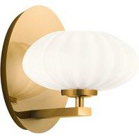 Netlighting Kichler Pim Bathroom Wall Lamp Fox Gold 3000K IP44