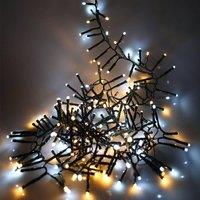 Shatchi 1920 Christmas Tree Cluster Lights Warm & Cool White Multifunction 8 Light Modes