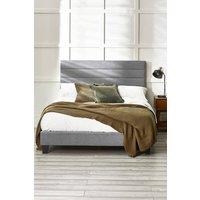 Julian Bowen Merida Upholstered Bed in Grey | Size: King