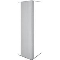 Monstershop Tambour Shower Door - Silver
