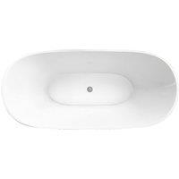 Balterley Modern Double Ended Bath, 1500 x 551 x 720mm, White