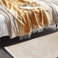 Wyld and Coco & Lane Light Beige Viscose and Cotton Tufted Rug 80 x 150 cm | Size: 80 cm x 150 cm