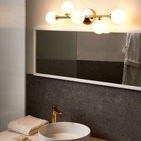 Wyld and Coco Gold 5-Light Wall Lamp - Modern Iron Fixture