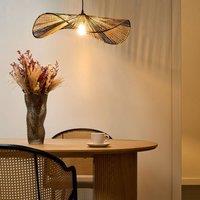 Wyld and Coco Natural Jute Pendant Lamp Handmade LuxeBoho Pendant Living Room
