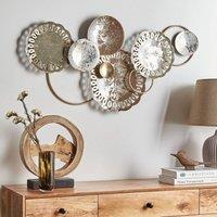 Wyld and Coco Heritage Iron Wall Art Multicolour Handmade Rustic Industrial Decor