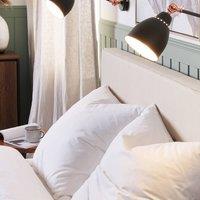 Wyld and Coco Graphite Grey Set of 2 Wall Spot Lamps with Metal Swing Arm