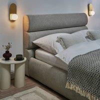 Wyld and Coco Gold Wall Lamps Set of 2 - Opaque Glass Vintage Globe