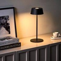 Wyld and Coco Wireless Table Lamp - Black Iron USB-C Rechargeable