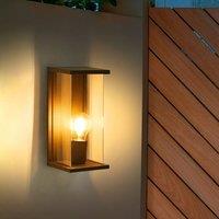 Wyld and Coco Outdoor Wall Light Black - Matte Aluminium Modern Sconce