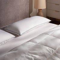 Wyld and Coco Triple-Compartment Duck Down and Feather Pillow 40 x 80 cm in White | Size: Cot
