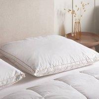 Wyld and Coco Low-Profile Three-Chamber Pillow - White Duck Down 80 x 80 cm