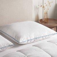 Wyld and Coco 80 x 80 cm White Duck Feather and Down Pillow Premium Cotton Cover